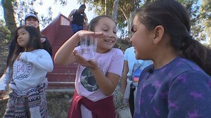Teaching With Trout: Students Escort Their Fish to Lake Miramar