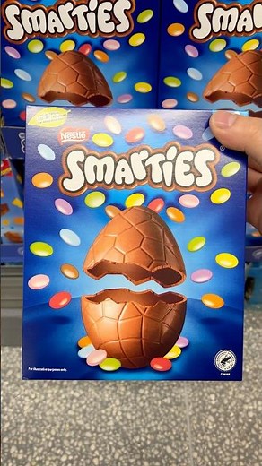 Nestlé Smarties Milk Chocolate Large Easter Egg 188g #short