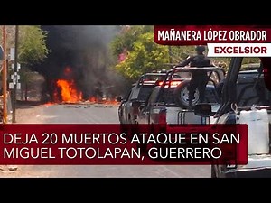 Son 20 los muertos en San Miguel Totolapan, Guerrero; ligan a La Familia Michoacana