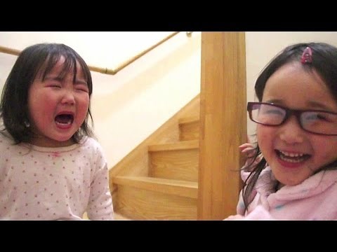 玲美が少し離れるだけで大号泣してしまう稚奈