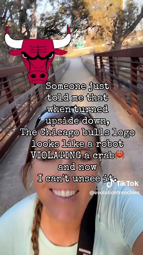Chicago Bulls Logo Upside Down: Robot Violating Crab Theory Explained