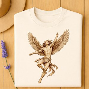 Icarus T-shirt, Renaissance Angel Graphic Tee, Greek Mythology Gift - Etsy Canada