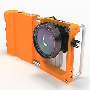 Cinema Mount Professional Universal Smartphone Stabilizer Rig Mount - Retail Packaging - Orange