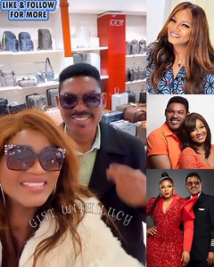 27K views · 3.7K reactions | Omotala Jalade-Ekeinde and her Captain husband Ekeinde Beautiful Moment in London | Couple Goals ❤️殺 | Gist with Lucy | Facebook