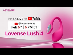 🔴LIVE: Introducing Lovense Lush 4 | Bluetooth Remote-Controlled Wearable G-Spot Egg Vibrator