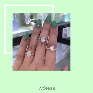 Fancy Oval Cuts 朗 Which would you choose Yellow Gold, Platinum or...