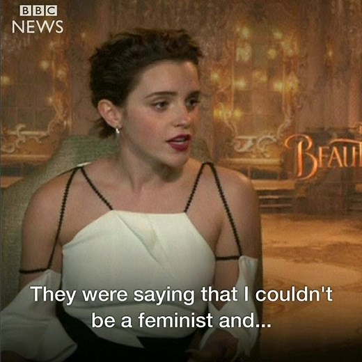 Emma Watson on the controversy over her almost topless Vanity Fair cover shoot. http://bbc.in/2mGeKru | BBC News