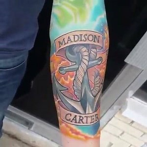 32 reactions | Tattoo done by Ru!! Thanks for looking!! | Color Theory Tattoo | Facebook