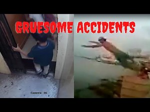 5 Of The Most Gruesome Accidents Caught On Camera | Disturbing Countdowns