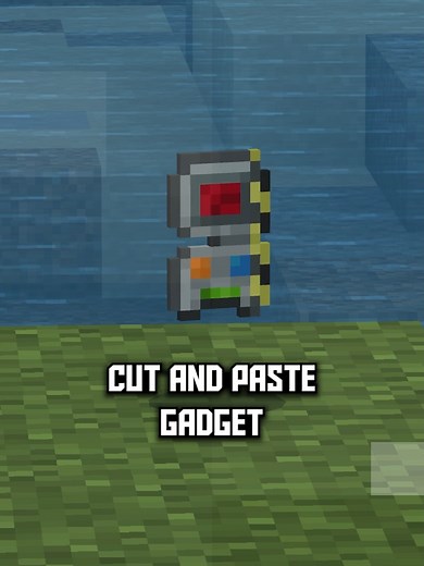 Cut-Paste Gadget in Minecraft: A Time-Saving Tool