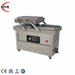 Hzpk Dz Double Chamber Vacuum Machine Sealer Packaging for Food