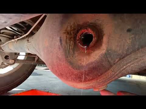 Vitara αλλαγή βαλβολίνες στο πίσω διαφορικό