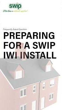How to prepare for a SWIP IWI install?