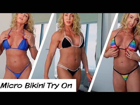 (4k) Wicked Weasel ~ Micro Bikini Try On! ~ FitwifeJewels