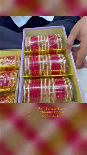 Bridal Bangles Full Collection 👑💍 #BridalCollection #WeddingShopping #RafiBangleStore