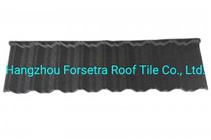 [Hot Item] Terracotta Metal Black and Gray Color Metal Roof Tile in Nigeria Classic Colorful Stone Coated Roof Tiles