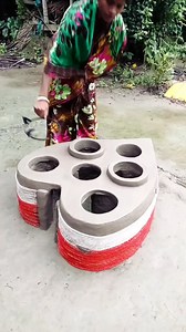 2M views · 12K reactions | Three viral chulha in the world ️殺 Title: Kirwani Teen Taal Gat Artist: Jim Santi Owen Link: https://web.facebook.com/sound/collection/?sound_collection_tab=sound_tracks&asset_id=7520827387984247&reference=artist_attr | Village life with Banita | Facebook