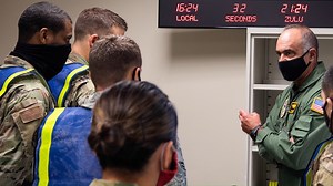 Adm. Richard, #USSTRATCOM CC, saw first-hand the exceptional work Air Force Global Strike Command, #8AF & #TeamBarksdale #Airmen have done during #COVID19. From operating miles of flightline to flying #BomberTaskForce missions, these #warfighters proved they are ready for anything. #Deterrence #Assurance | United States Strategic Command