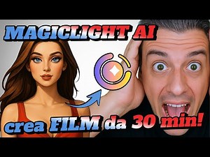 MagicLight AI creates AUTOMATIC FILM-style VIDEOS up to 30 min!