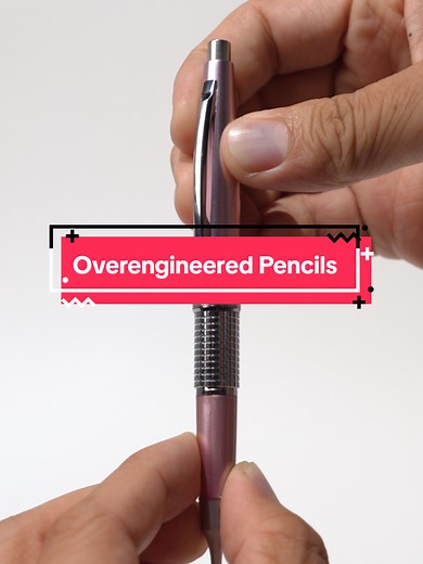 10 Overengineered Mechanical Pencils you need to know about: The Uni Kuru Toga Metal with its self-sharpening rotating mechanism. The Uni Kuru Toga Dive, the world’s only self-sharpening and self-dispensing mechanical pencil. The Zebra DelGuard with its pressure-absorbing spring system to prevent breakage. The Pentel Kerry, an elegant capped classic first released in 1971. The OHTO MS01, a drafting pencil with adjustable guide pipe, customizable lead click length, and a hardness display. The Pen