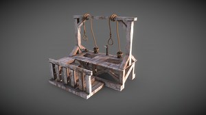 Old Gallows - Download Free 3D model by gozdemrl