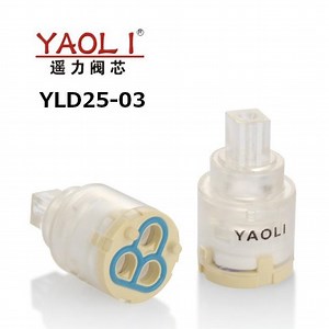 [Hot Item] 25mm Flat-Open Diverter Ceramic Faucet Cartridge with Two Functions