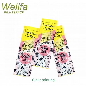 [Hot Item] Ice Cream Wrapper Flat Pouch Packaging Window Bags
