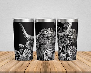 Cottage Farm Bull Laser Engraved 20oz Stainless Steel Tumbler - Etsy
