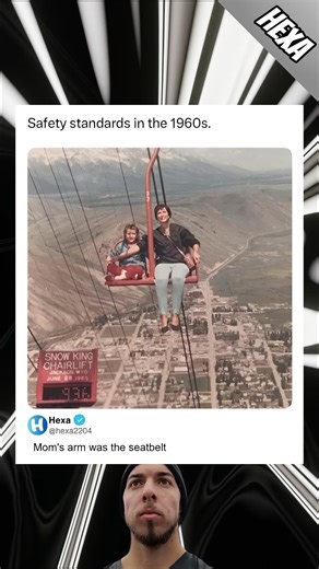 Safety standards in the 1960s😅😱#memes #history #60s #safety