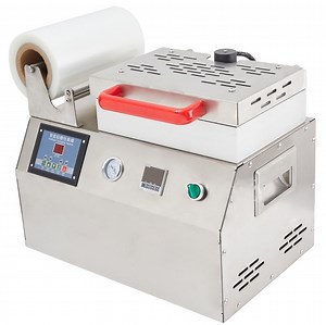 [Hot Item] Fully Automatic Tabletop Hand-Pressed Steak Vacuum Skin Packaging Machine