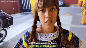 MEXICAN FUCKED FOR MONEY - Stranger on the street offers to buy all her candie if she agrees to fuck Porn Videos - Tube8