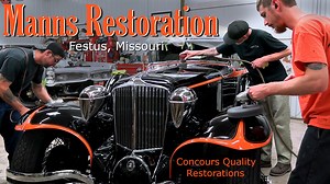 5.5K views · 331 reactions | This is our latest video from around the shop at Manns Restoration in Festus, MO. The skilled craftsmen at Manns Restoration continue to turnout award-winning concours restoration, year-after-year. Whether you have a hot rod, custom, or grand classic, Manns can help you achieve your dreams. Thanks for watching, we appreciate it! | Ramblin Around TV | Facebook