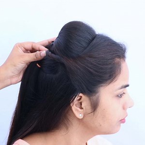 142K views · 1.3K reactions | Stylish Hairstyle For Wedding & Party | Hair Fashion | Facebook