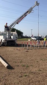 SPL team member Tara Jordan in action at Terex Utilities Hands-On! | Scott Powerline and Utility Equipment, LLC
