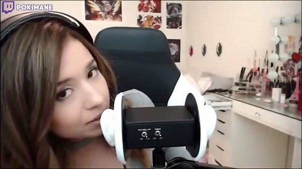 POKIMANE ASMR | Best Close Up Mouth Sounds Compilation *3DIO* 💋