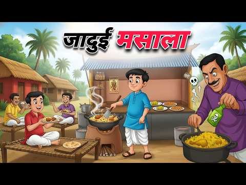 जादुई मसाला | Jaadui Masala | Hindi Kahaniya | Animated hindi story
