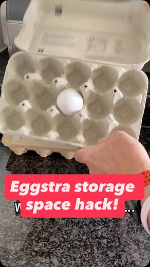 When life gives you one egg… flip the whole carton 😂🥚 #KitchenHack #EggHack #DadLifeHacks #StayAtHomeDad #LifeHacks | Stayathomedad Lifehacks