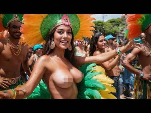 WOW! 🤩 Rio de Janeiro 🇧🇷 | Beach Party Girls 🔥 APR 2026