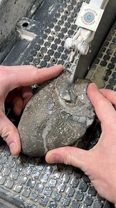Wild colors inside Brazilian Geode agate! | Taylor’s Rocksmithery