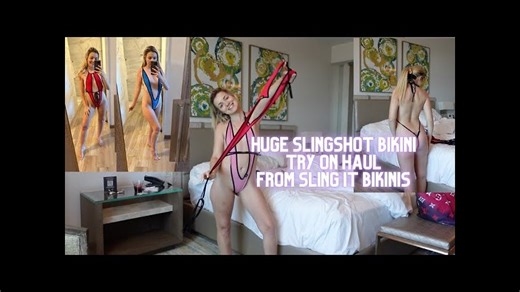 sling shot bikini haul in #MIAMI !!