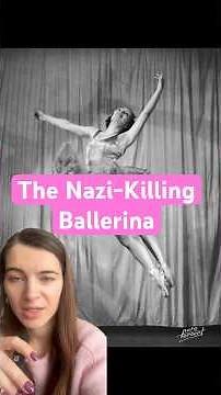The ballerina that fought the Nazi guards. Follow for more ❤️ #womenofhistory #history #ww2history