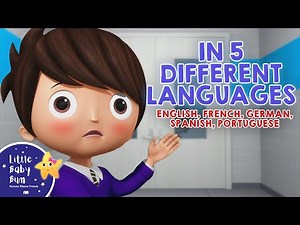 Accidents Happen Song 🎶 Multi Language Nursery Rhymes and Kids Songs | Little Baby Bum