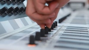 Dj Works On Music Audio Mixer Stock Footage Video (100% Royalty-free) 15507883 | Shutterstock