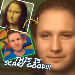 77K views · 292 reactions | This is what MONA LISA looks like as a DUDE?! 藍 | Jazza | Facebook