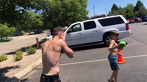 Every Splash Camp, the campers, and a couple co-conspirators play a water prank on a Camp Motioneer. In this prank, Camp Motioneer Thomas was merely expecting a half gallon of semi-cold water. Instead, he got a rim filled bin of ice water! Stay tuned for the August Splash Camp prank [insert evil laugh]. | Bodies in Motion | Facebook