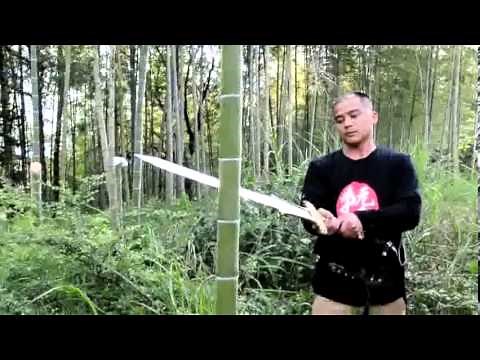Sword Testing - Conan Cut bamboo