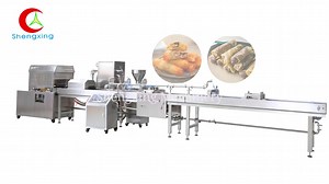 [Hot Item] Wrapper Electric Egg Lumpia Making Automatic Forming Pastry for Commercial Spring Roll Machine