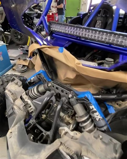 YXZ Front cross tube repair. | Weller Racing