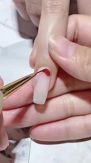 Gradient color with coarse style #nails #nailart #Gradient #nailsalon | 𝙏𝙖𝙩𝙩𝙤𝙤𝙨