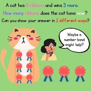 Addition & Subtraction Word Problem Challenge Cards Printable and Digital